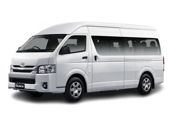 sewa mobil hiace commuter medan dengan driver