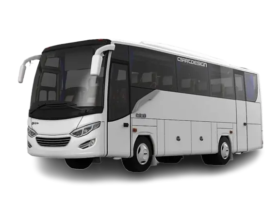 sewa medium bus medan dengan driver