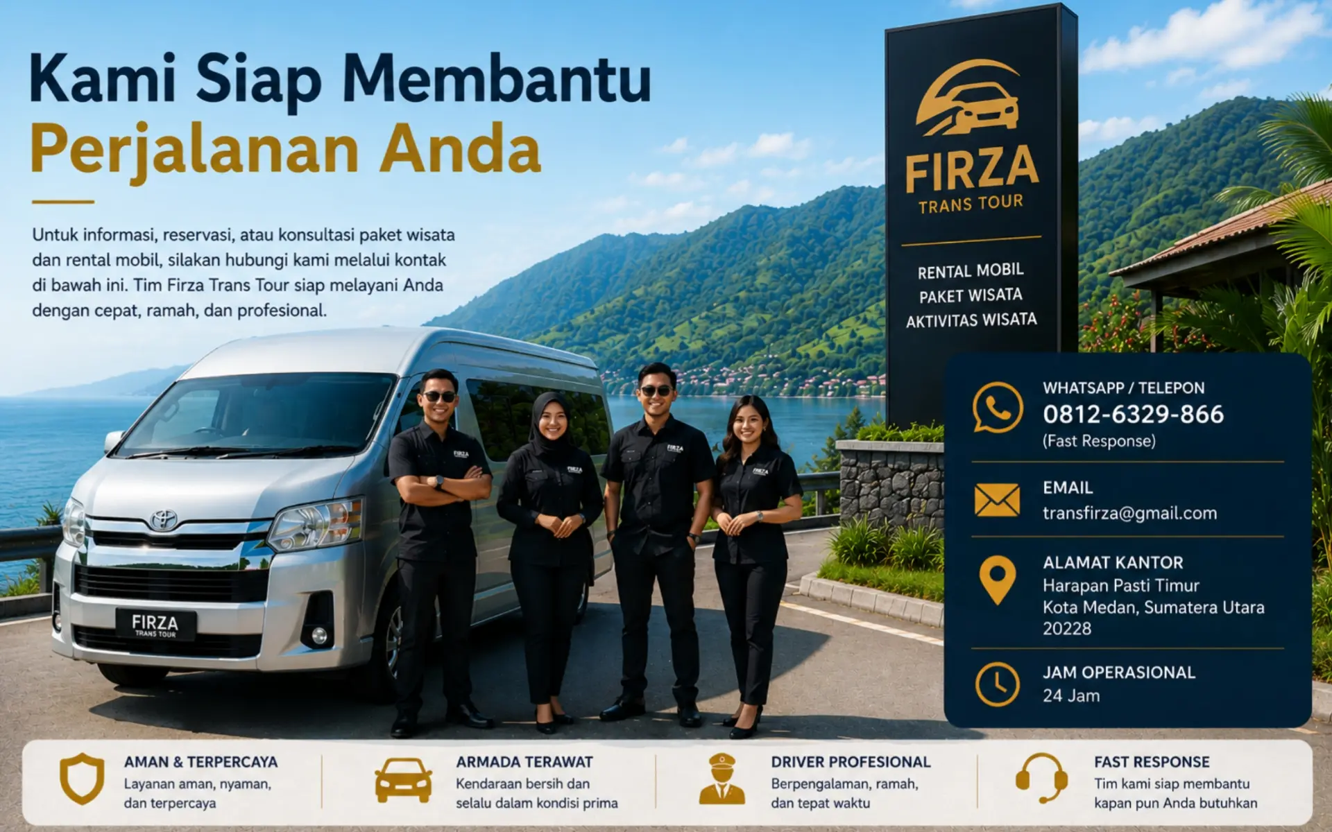 Kontak firza trans tour
